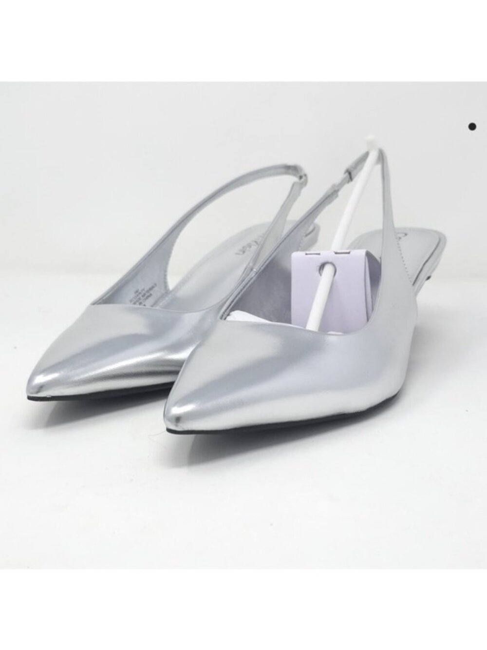 Calvin Klein Dainty Pumps, Silver Size 9M